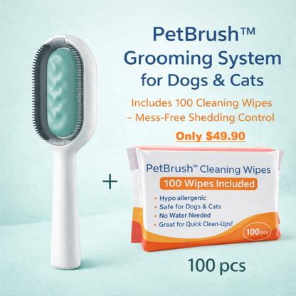 PetBrush™ Grooming System for Dogs & Cats