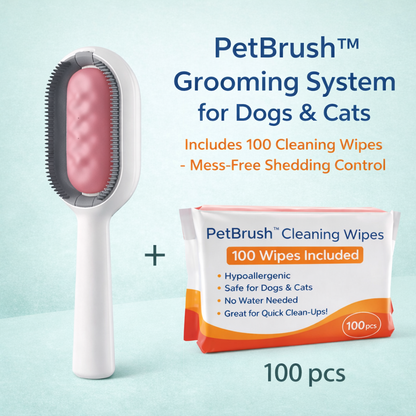 PetBrush™ Grooming System for Dogs & Cats