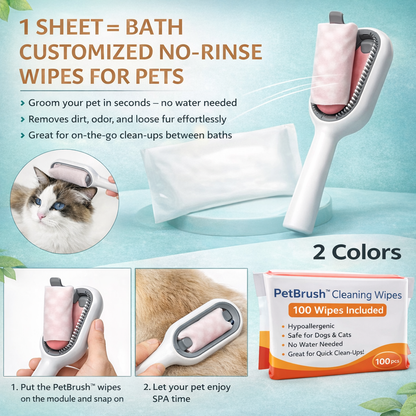 PetBrush™ Grooming System for Dogs & Cats