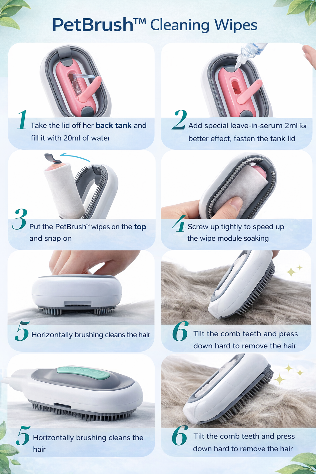 PetBrush™ Grooming System for Dogs & Cats