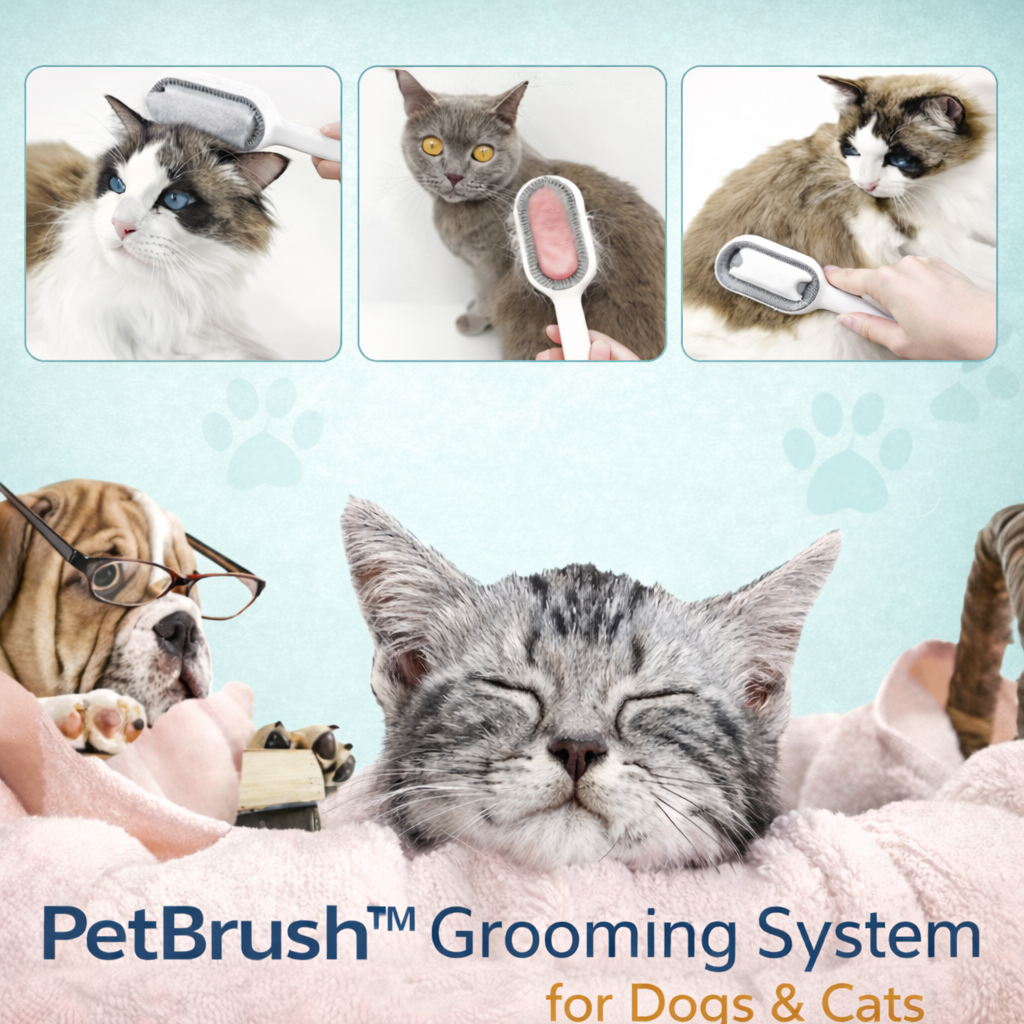 PetBrush™ Grooming System for Dogs & Cats