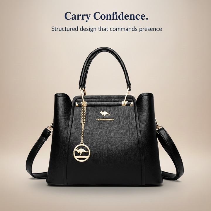LuxeMira™ Structured Crossbody Bag