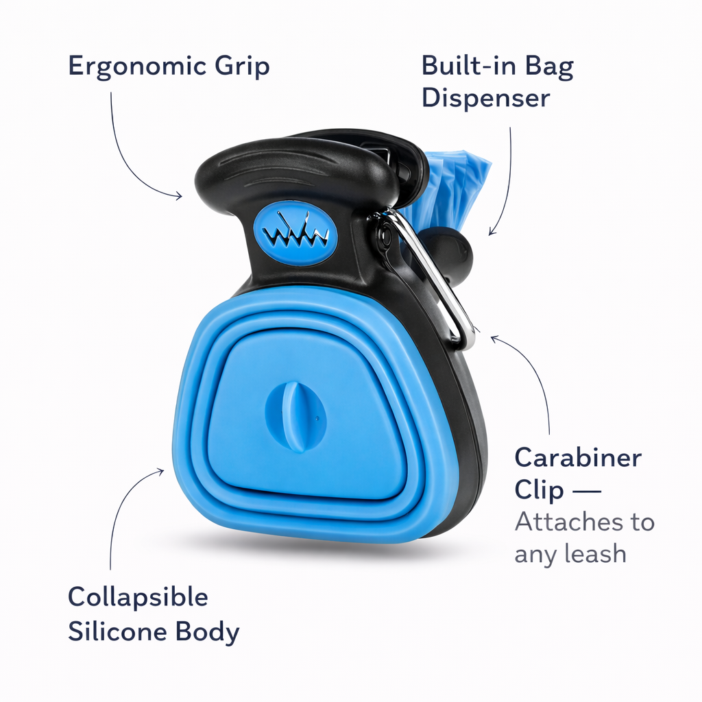 Pawsitive Scoop™ — Effortless, Hygienic Cleanup for Every Dog Walk